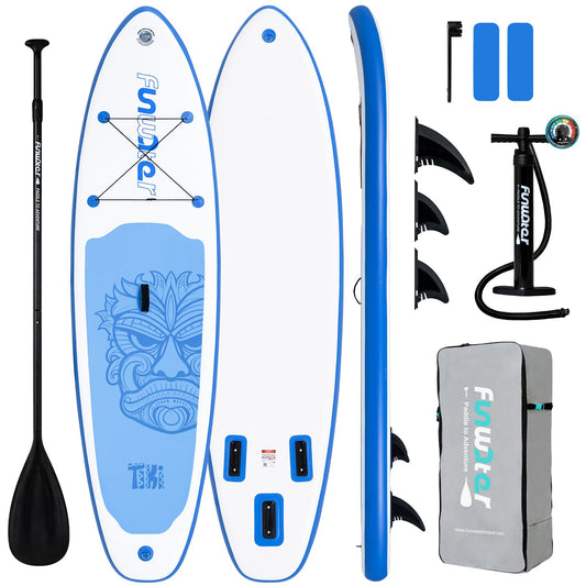 Paddle Board Inflatable 10'6 with Backpack & Pump